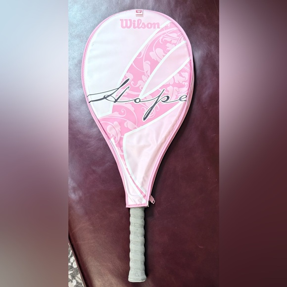 Wilson Hope Tennis Racket & Cover - Picture 1 of 8